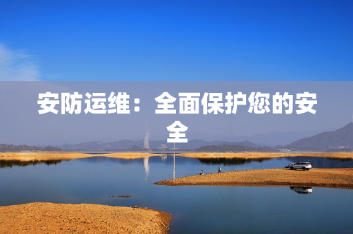 安防運維：全面保護您的安全