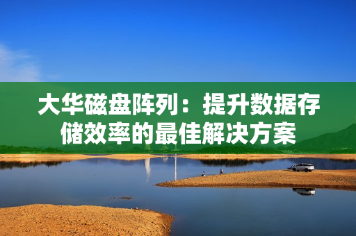 大華磁盤陣列：提升數據存儲效率的最佳解決方案