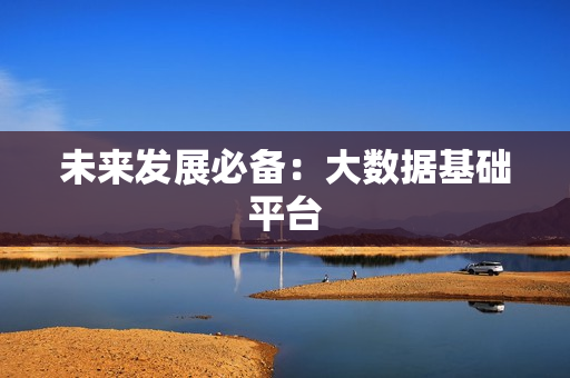 未來發展必備：大數據基礎平臺