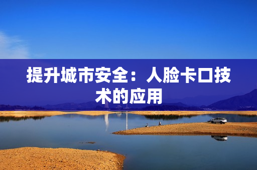 提升城市安全：人臉卡口技術(shù)的應(yīng)用