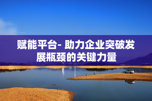 賦能平臺- 助力企業突破發展瓶頸的關鍵力量