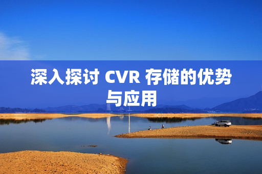 深入探討 CVR 存儲的優勢與應用
