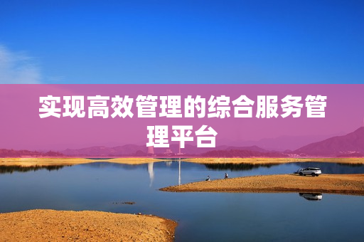 實現高效管理的綜合服務管理平臺