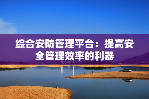 綜合安防管理平臺(tái)：提高安全管理效率的利器