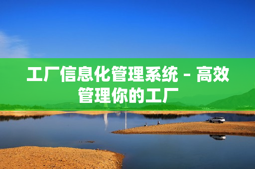工廠信息化管理系統(tǒng) – 高效管理你的工廠