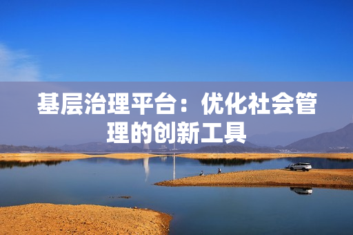 基層治理平臺：優化社會管理的創新工具